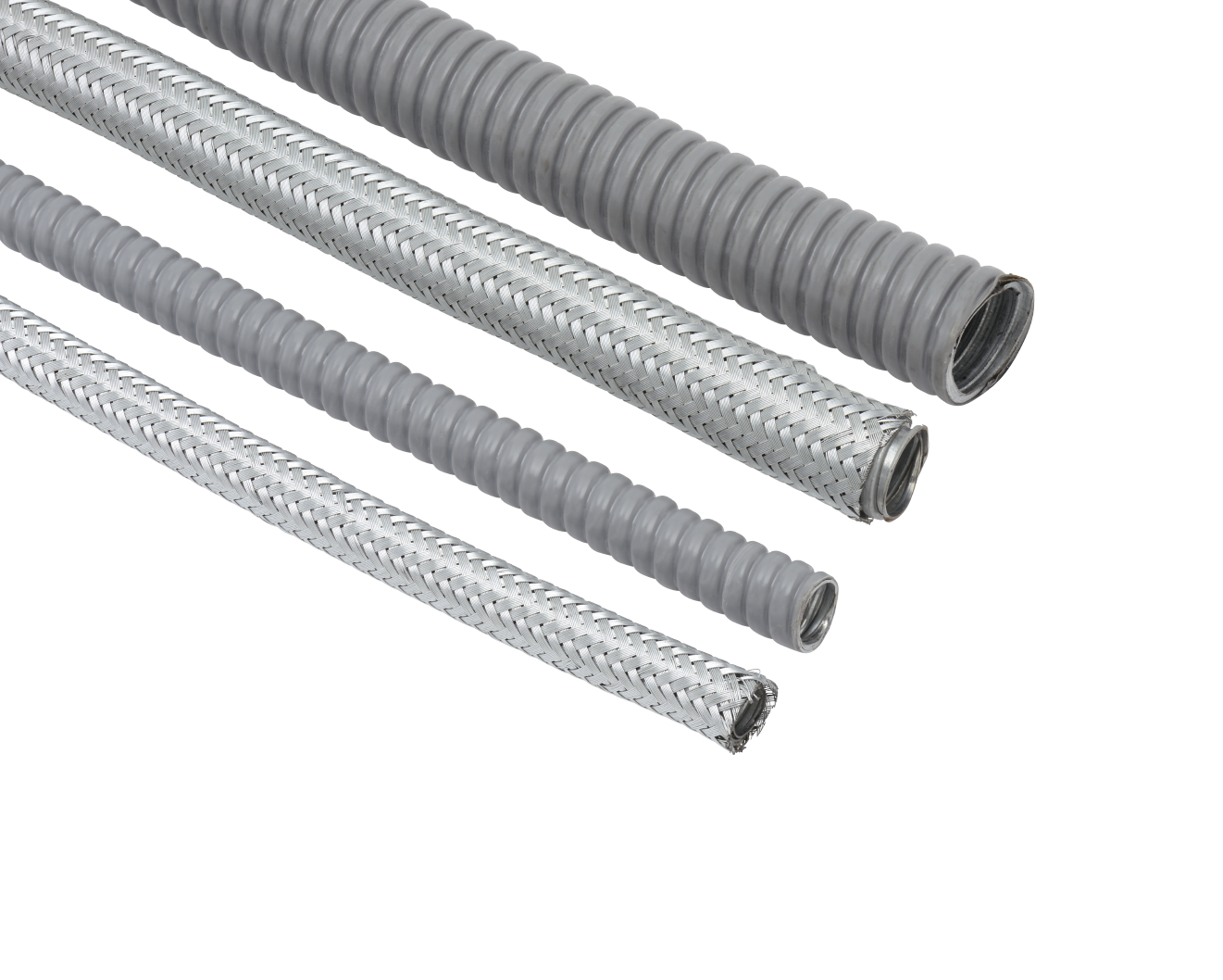 Beskyttelsesslanger metal og PVC